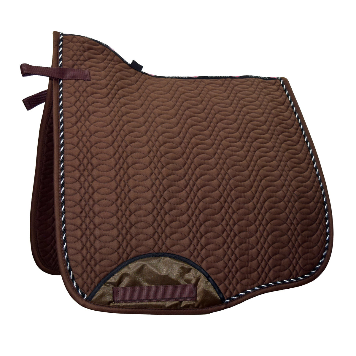 Kieffer Dressage Saddle Pad - Chocolate