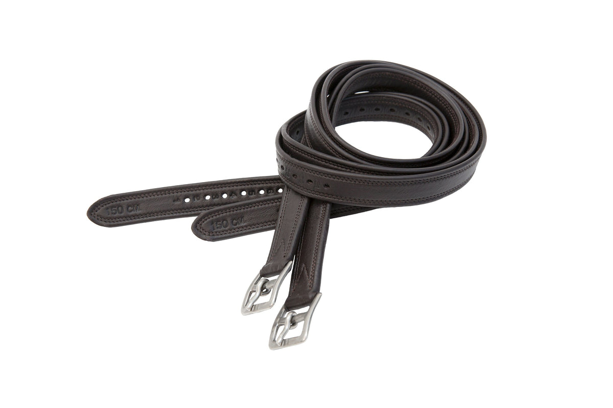 Kieffer Elefant Soft Stirrup Leathers - Brown