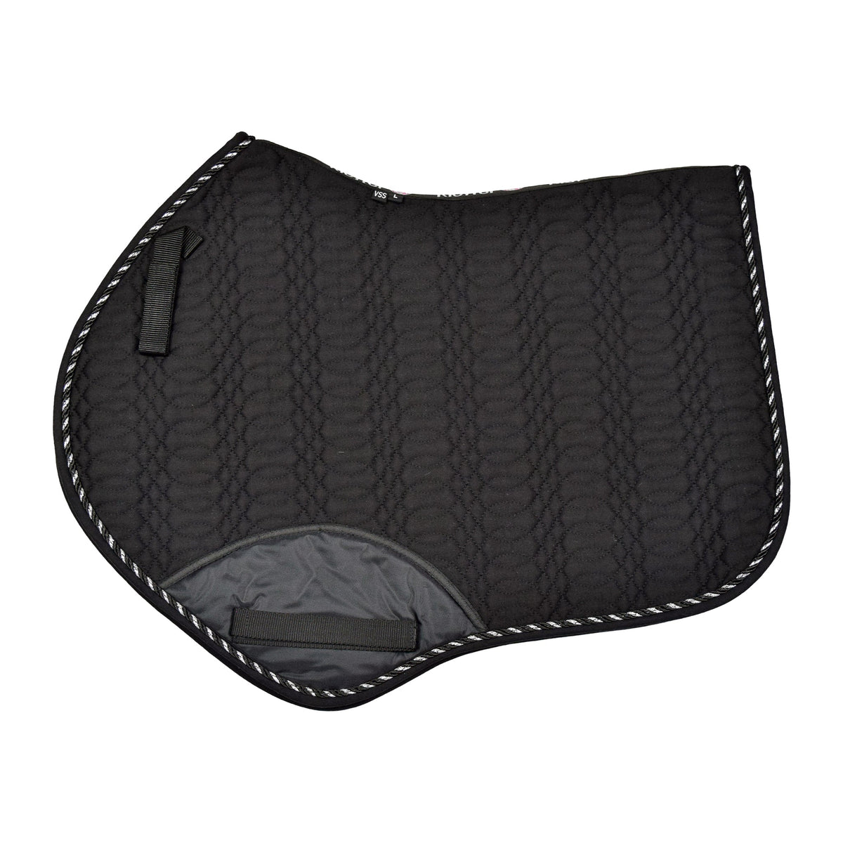 Kieffer Jumping Saddle Pad - Black
