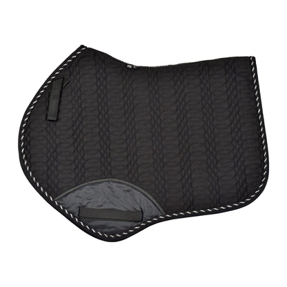 Kieffer Jumping Saddle Pad - Black