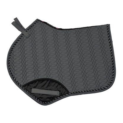 Kieffer Jumping Saddle Pad - Grey
