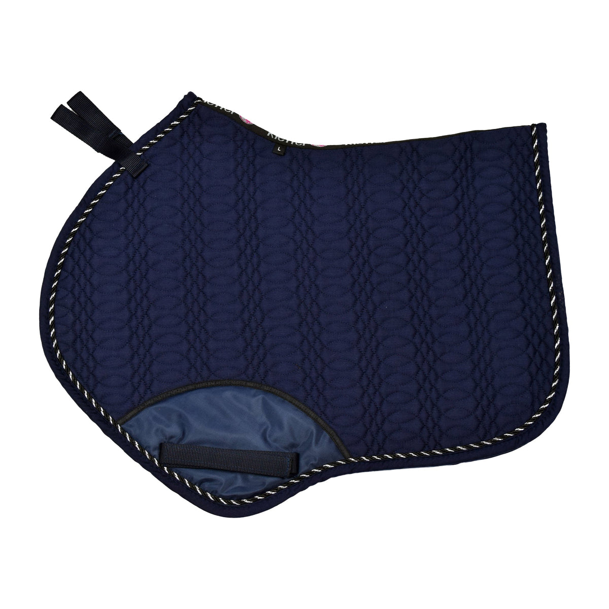 Kieffer Jumping Saddle Pad - Navy