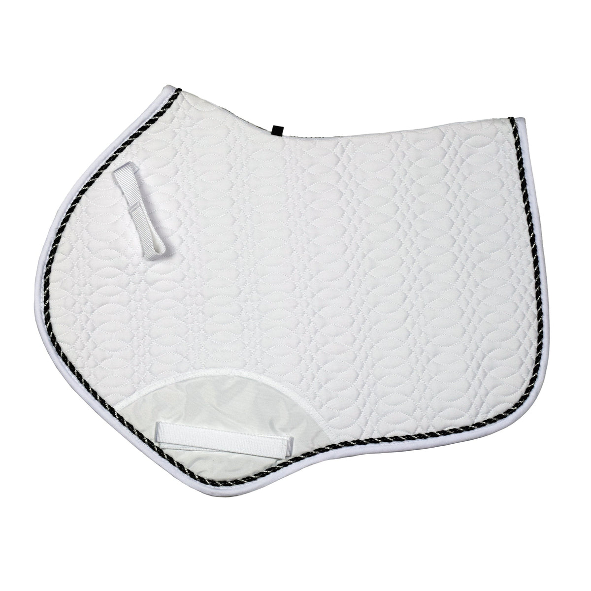 Kieffer Jumping Saddle Pad - White