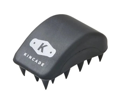 Kincade Thick Tooth Massage Curry Comb - Black