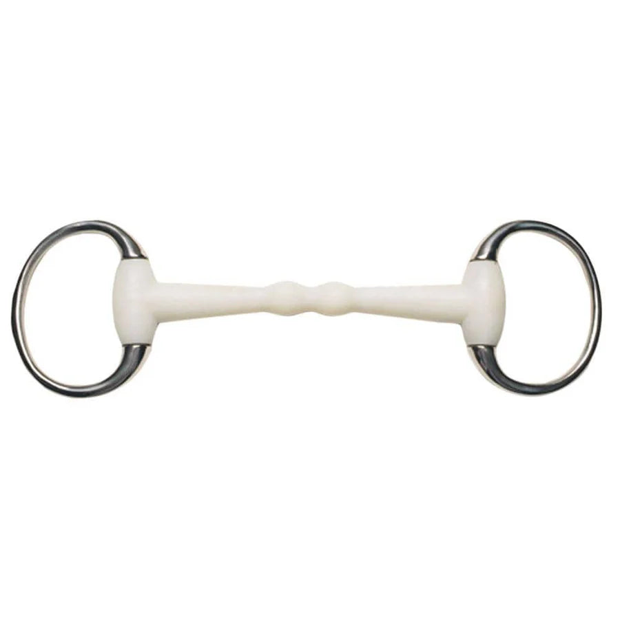 Korsteel Flexi Mullen Mouth Eggbutt Snaffle Bit