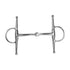 Korsteel Medium Weight Full Cheek Eggbutt Snaffle Bit