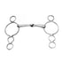 Korsteel Stainless Steel Jointed 3 Ring Dutch Gag Bit