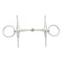 Korsteel Stainless Steel Jointed Fulmer Snaffle Bit