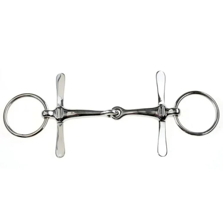 Korsteel Stainless Steel Jointed Tom Thumb Snaffle