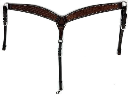 Ezy Ride Breastplate Shaped with Dots and Stamping