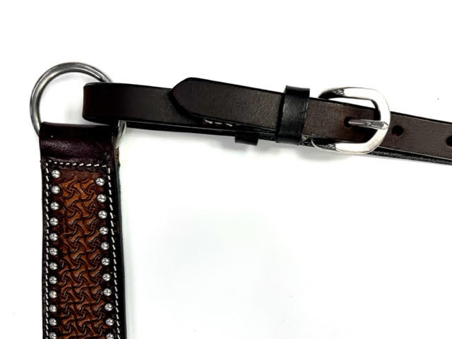 Ezy Ride Breastplate Shaped with Dots and Stamping