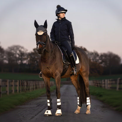 LeMieux Grafter Brushing Boot Reflective lifestyle