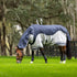 LeMieux Arika Shower-Tek Fly Rug Navy lifestyle