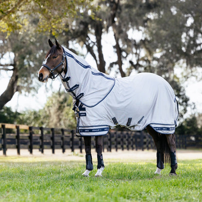 LeMieux Arika Armour-Tek Fly Rug Grey lifestyle