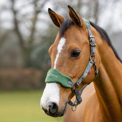 LeMieux Vogue Headcollar &amp; Leadrope Hunter Green lifestyle