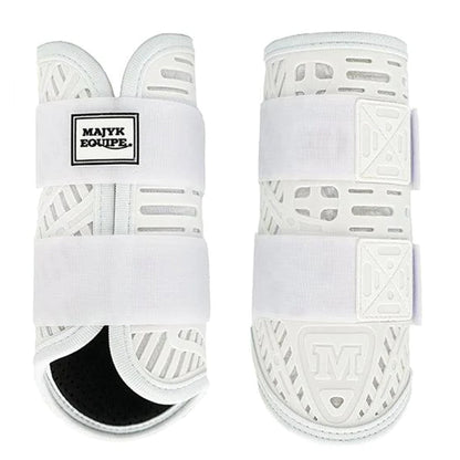 Majyk Equipe Elite Eventing XC Front Boots - Diamond White
