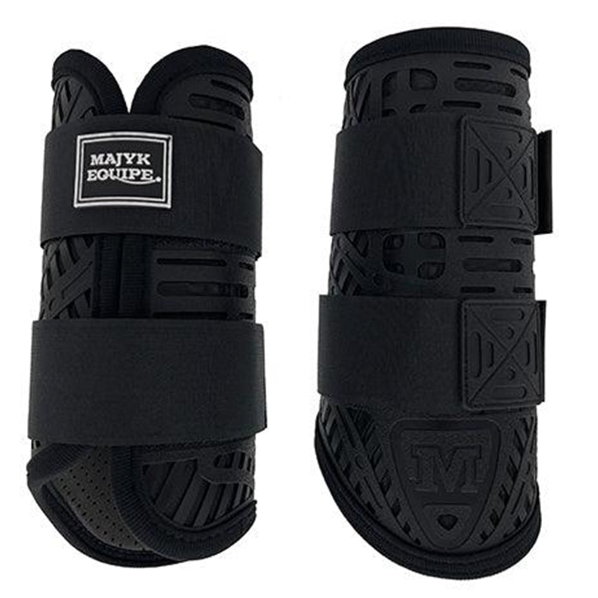 Majyk Equipe Elite Eventing XC Front Boots - Jett Black