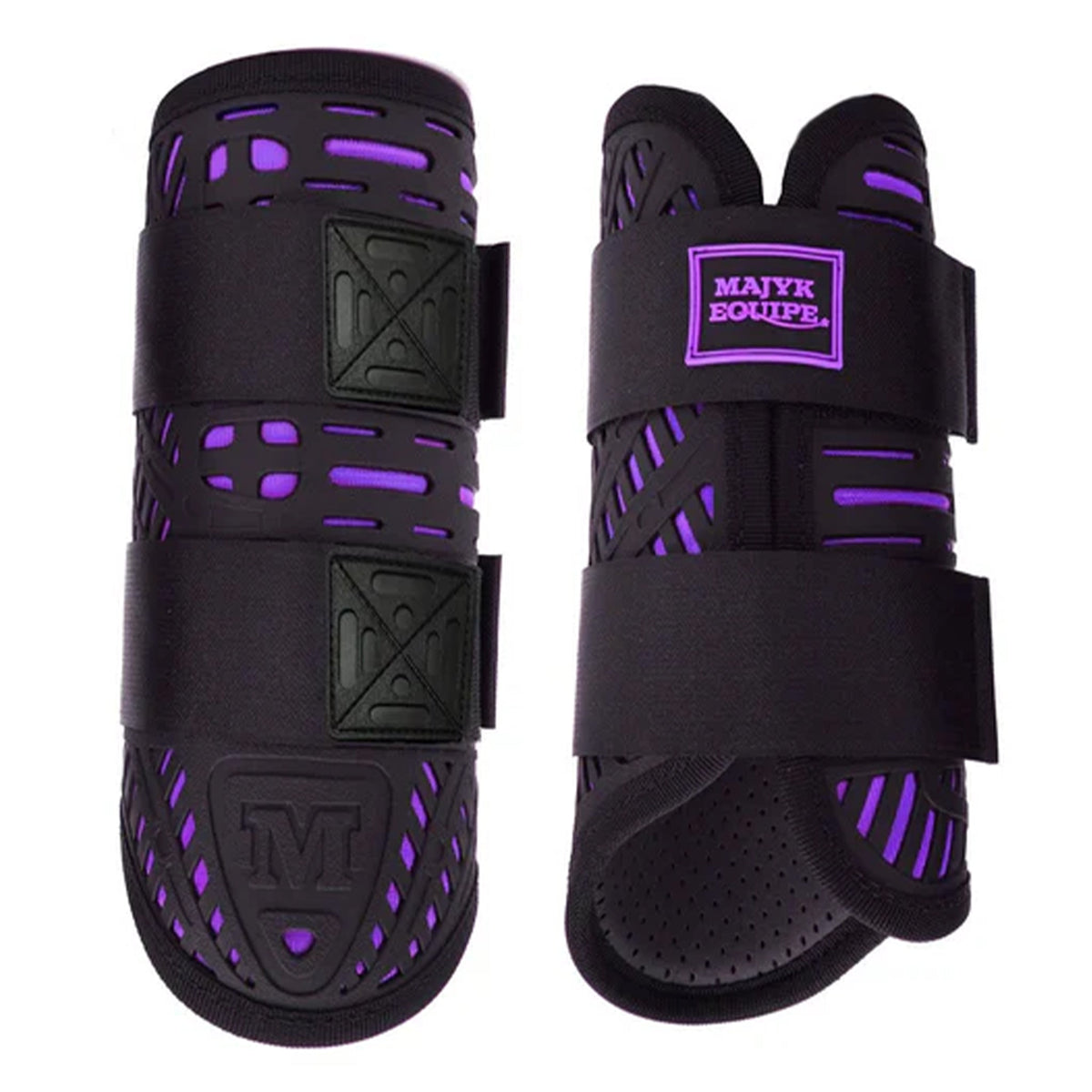 Majyk Equipe Elite Eventing XC Front Boots - Royal Purple