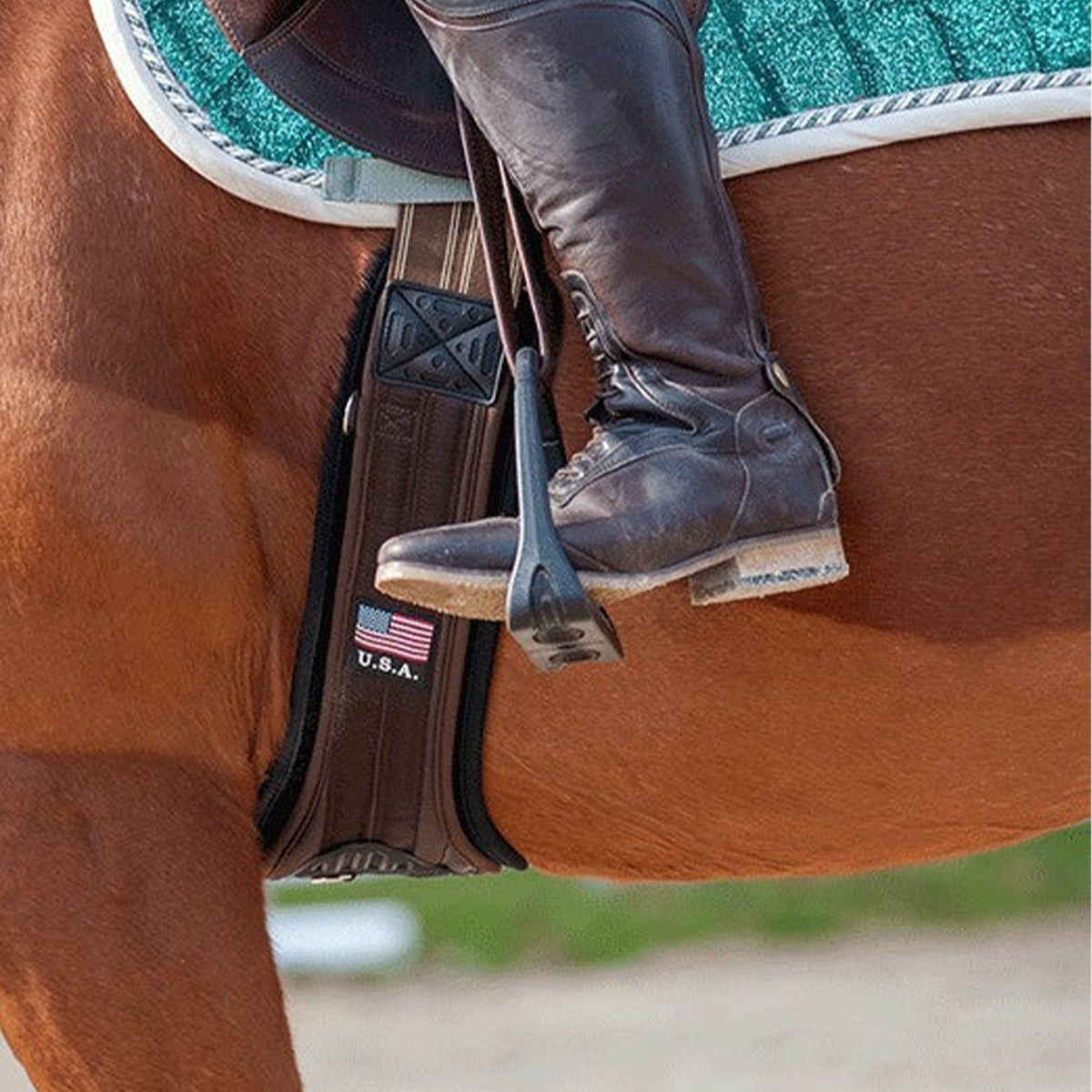Majyk Equipe Ergonomics "Superhorse " Contoured Jump Girth - 3