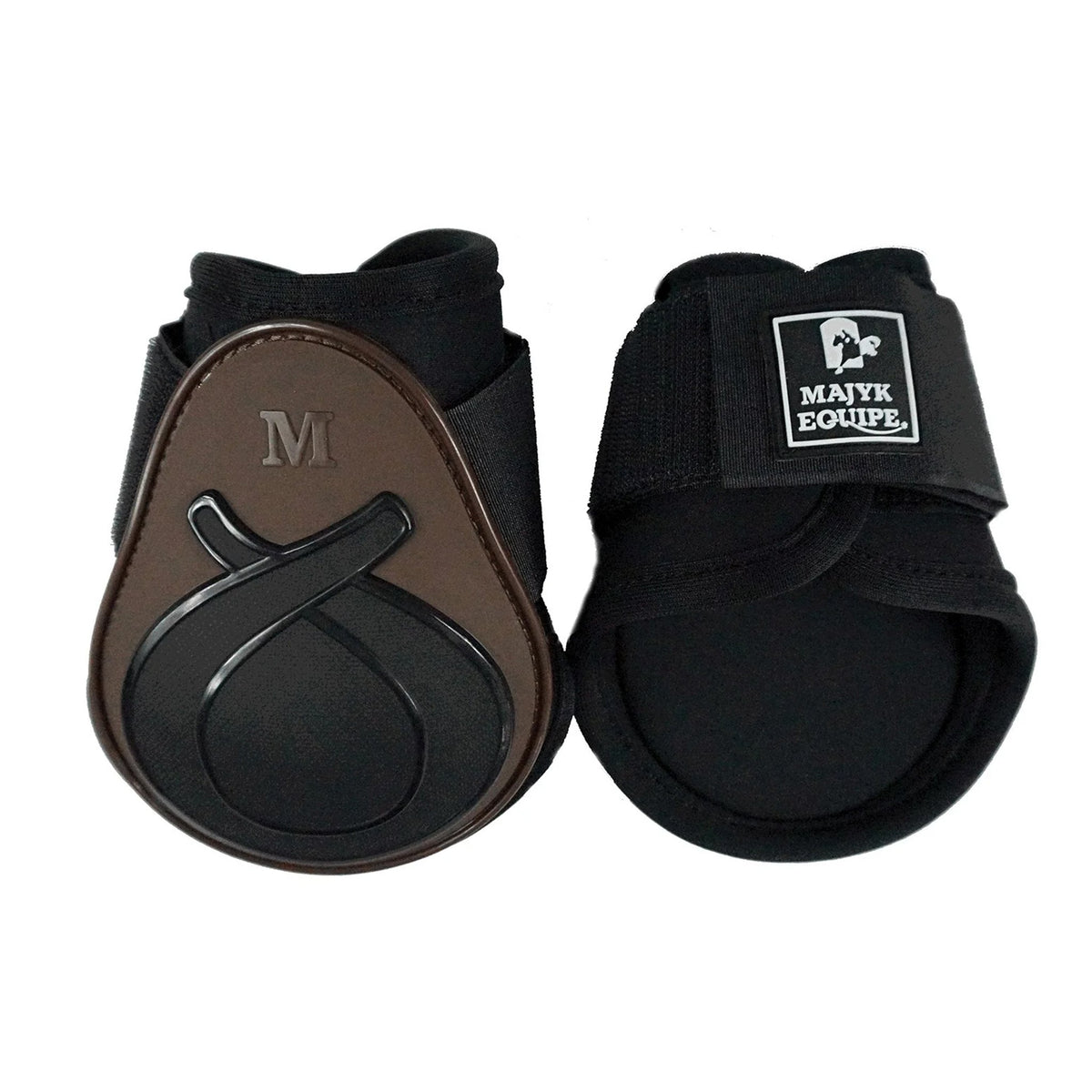 Majyk Equipe Infinity Vented Young Horse Fetlock Jump Boots - Brown