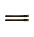 Multibridle Leather Bit Straps - Gold