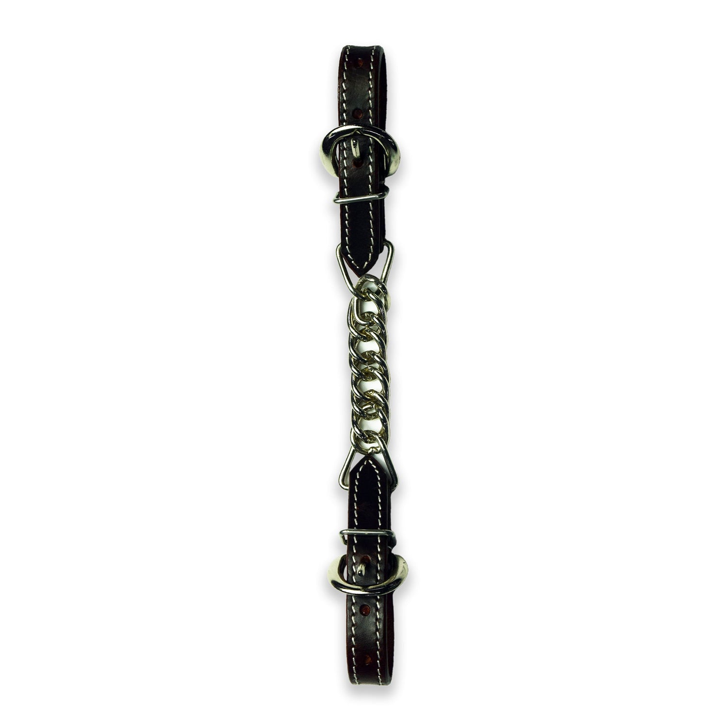 Ezy Ride Curb Strap Stitched with Chain Latigo