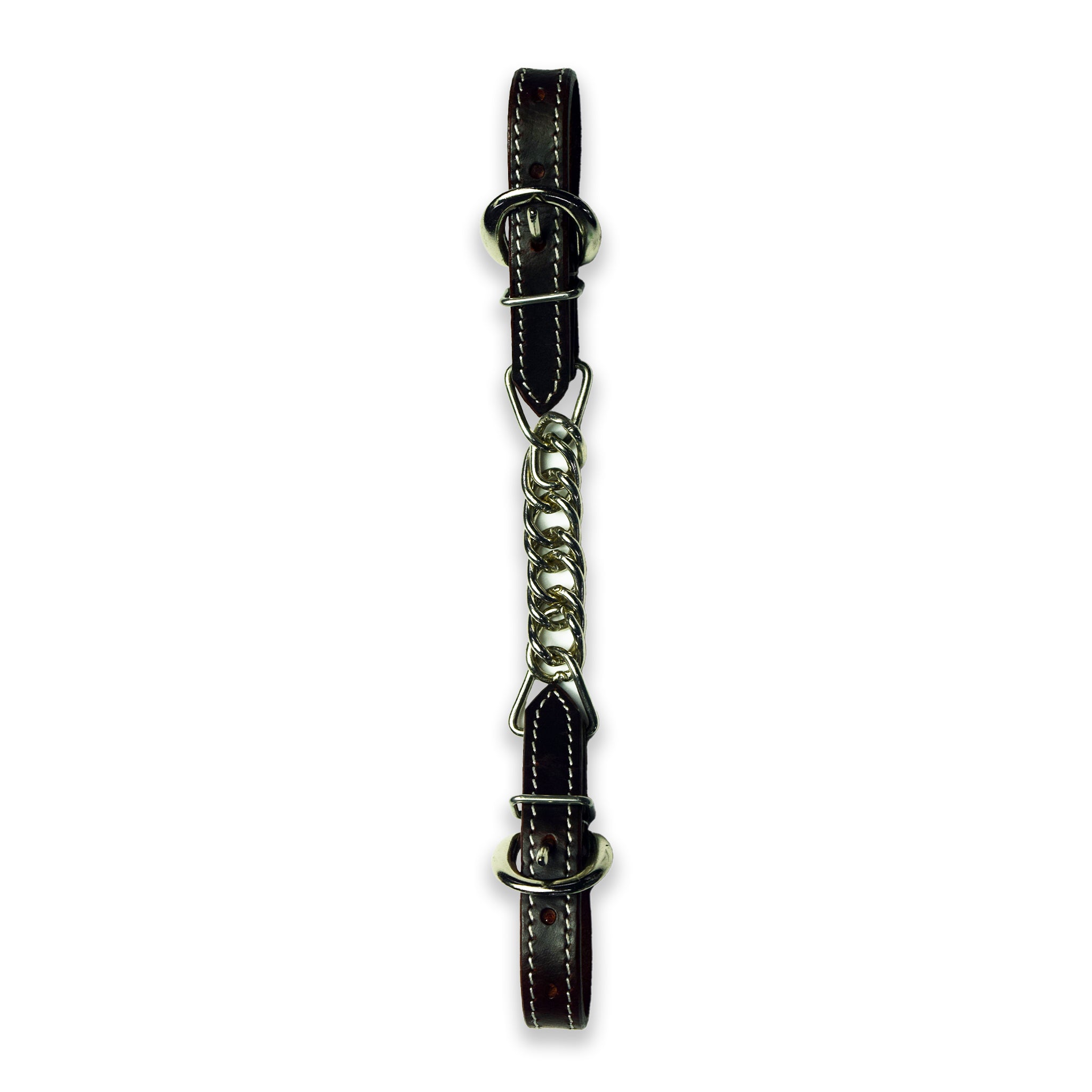 Ezy Ride Curb Strap Stitched with Chain Latigo