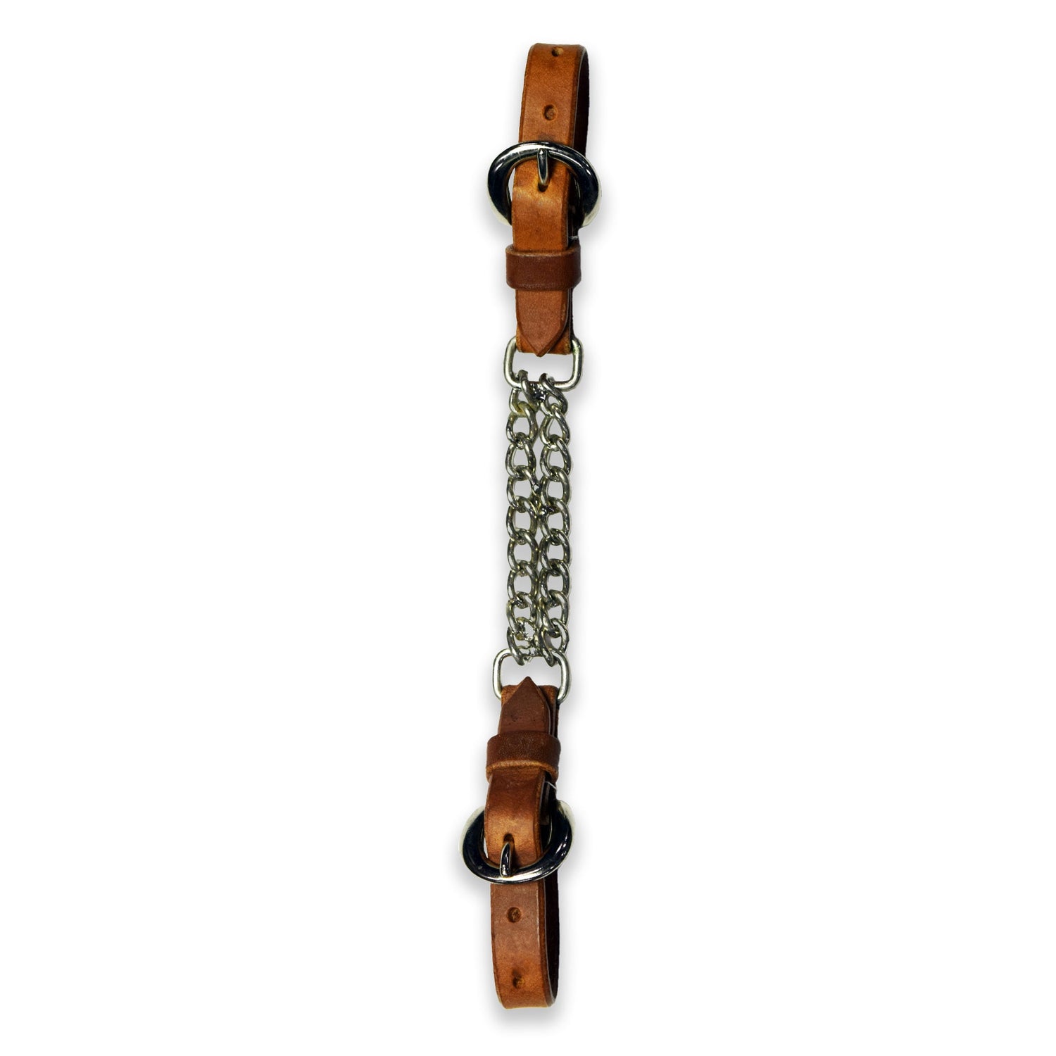 Ezy Ride Curb Strap Double Chain Harness