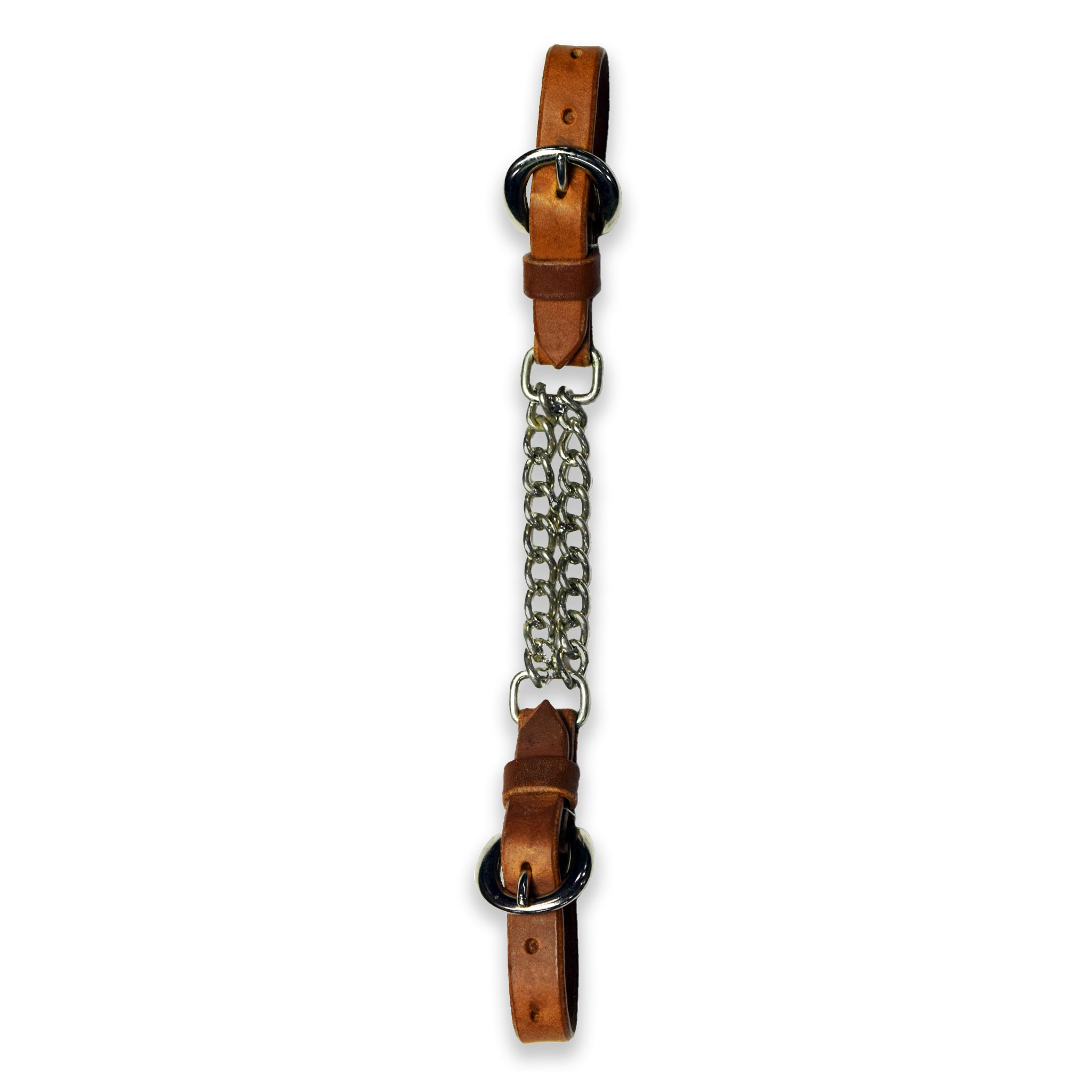 Ezy Ride Curb Strap Double Chain Harness