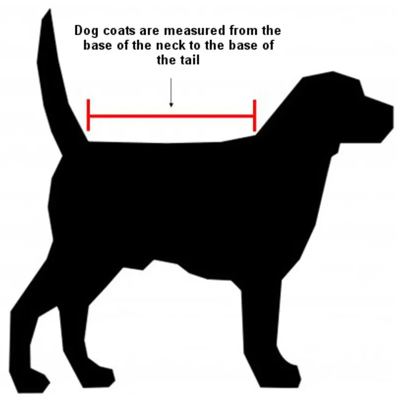 Dog Coat Size Chart