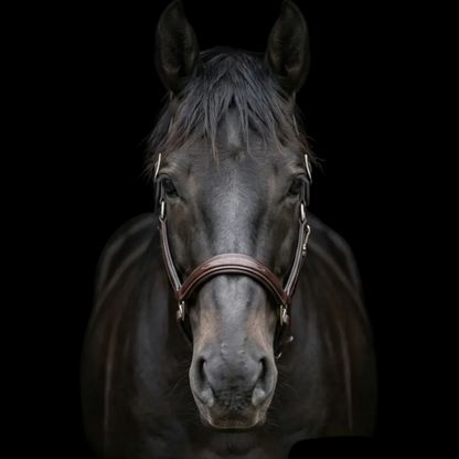 NZ Tack Padded Leather Halter