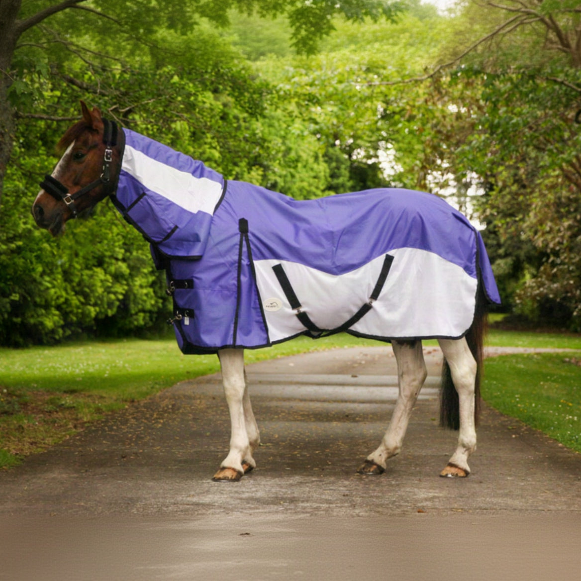 NZ Tack WaterProof Mesh CrossOver Combo - Purple 2