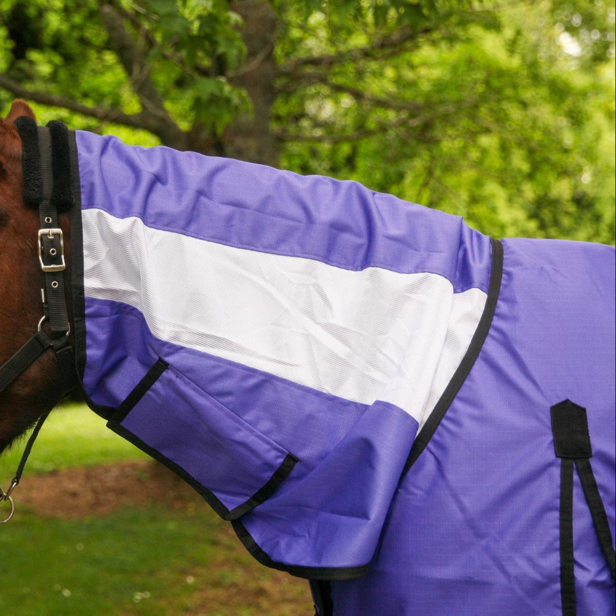 NZ Tack WaterProof Mesh CrossOver Combo - Purple Neck