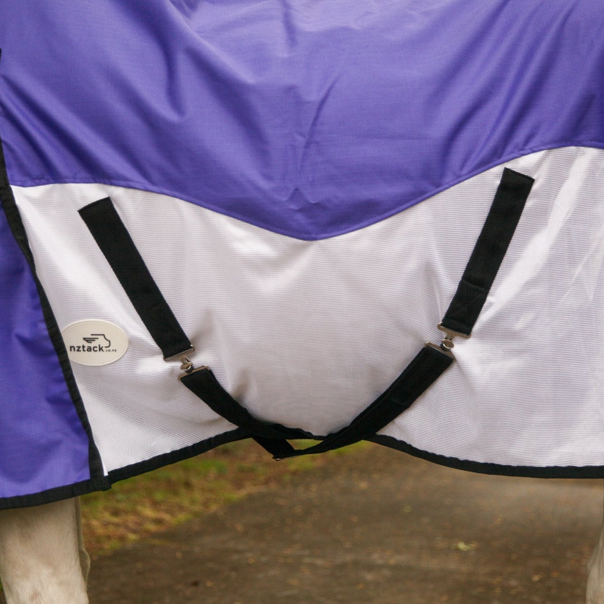 NZ Tack WaterProof Mesh CrossOver Combo - Purple Surcingle