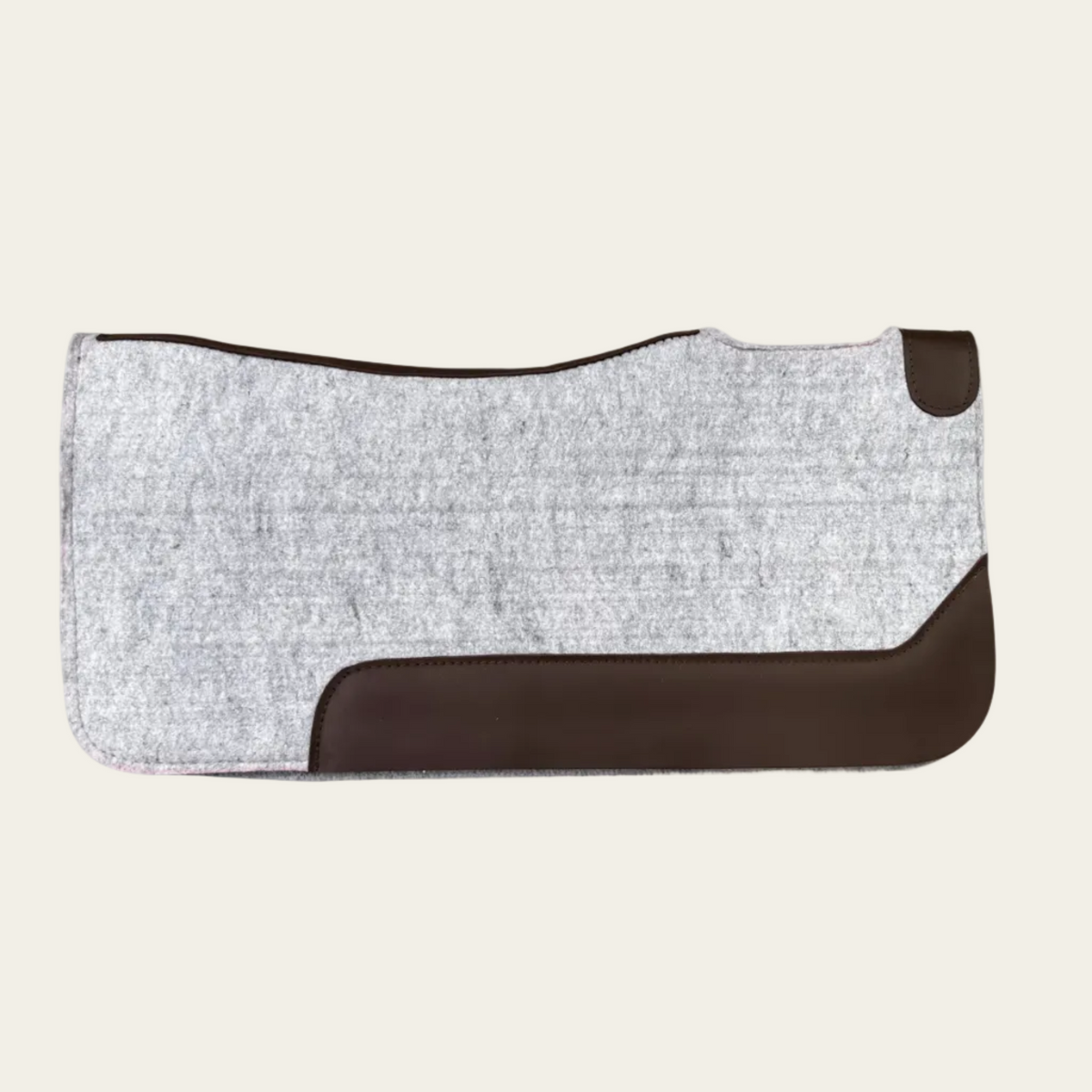 NZ Tack Western Felt Pad - Grey