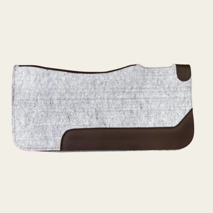 NZ Tack Western Felt Pad - Grey