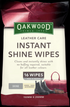 Oakwood Instant Shine Wipes 16pk