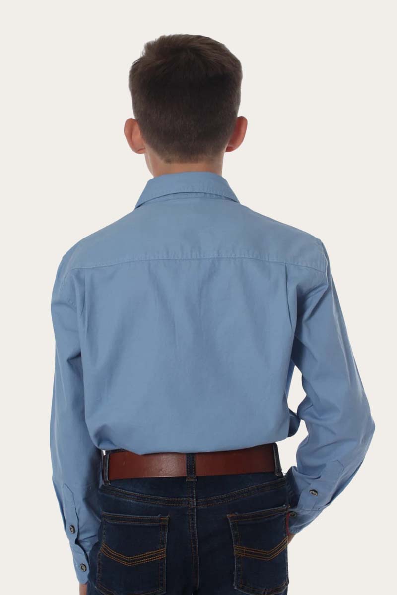 Ringers Western Ringers Babies Short Sleeve Work Shirt Romper