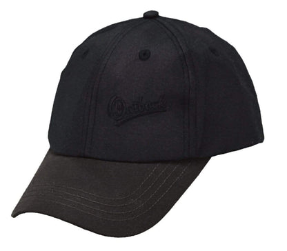 Outback Trading Co Aussie Slugger Oilskin Cap - Black