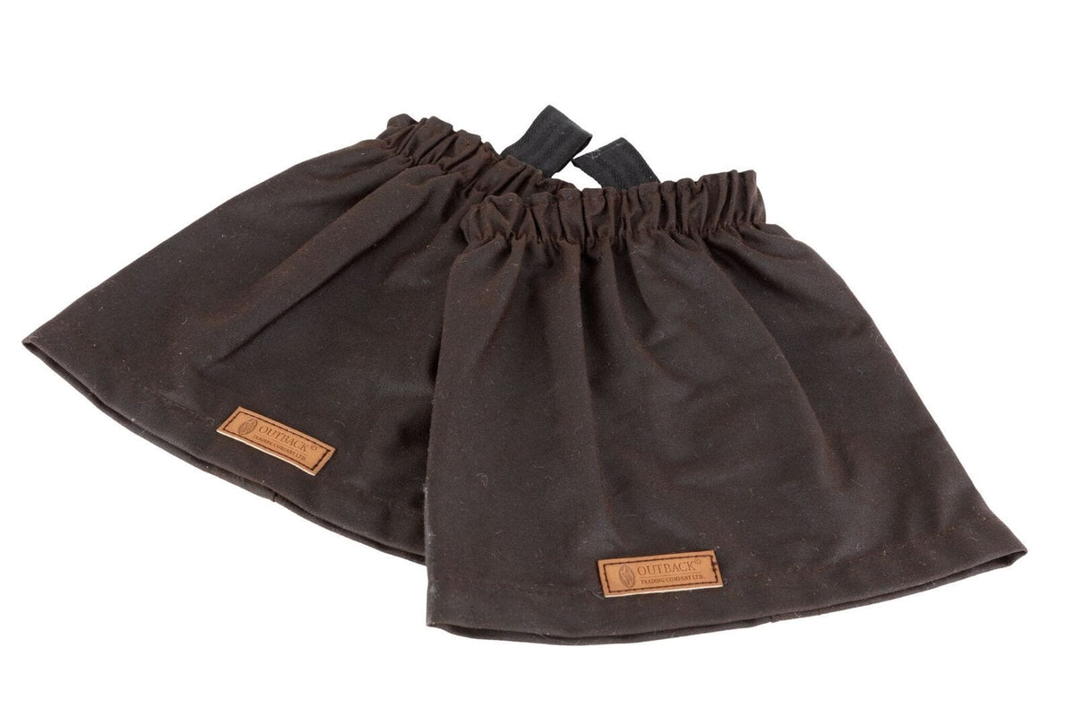 Outback Trading Co Boot Guards Oilskin - Osfm