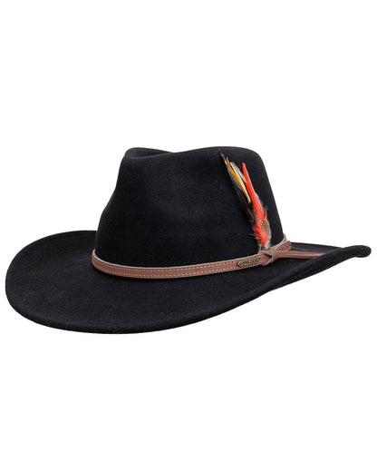 Outback Trading Co Cooper River Wool Hat - Black