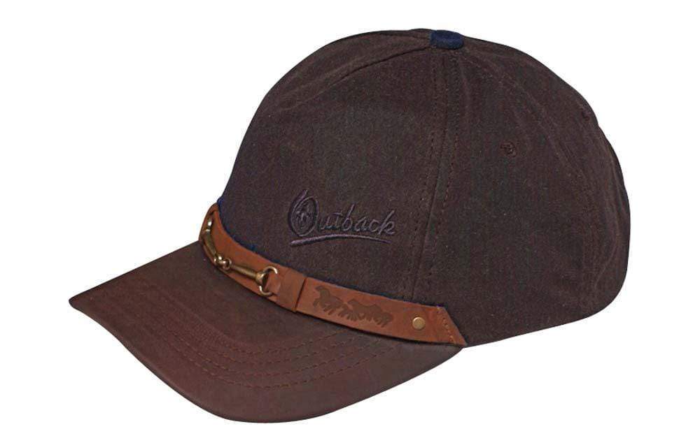 Outback Trading Co Equestrian Cap - Brown