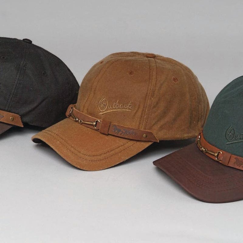 Outback Trading Co Equestrian Cap - Field Tan Osfm