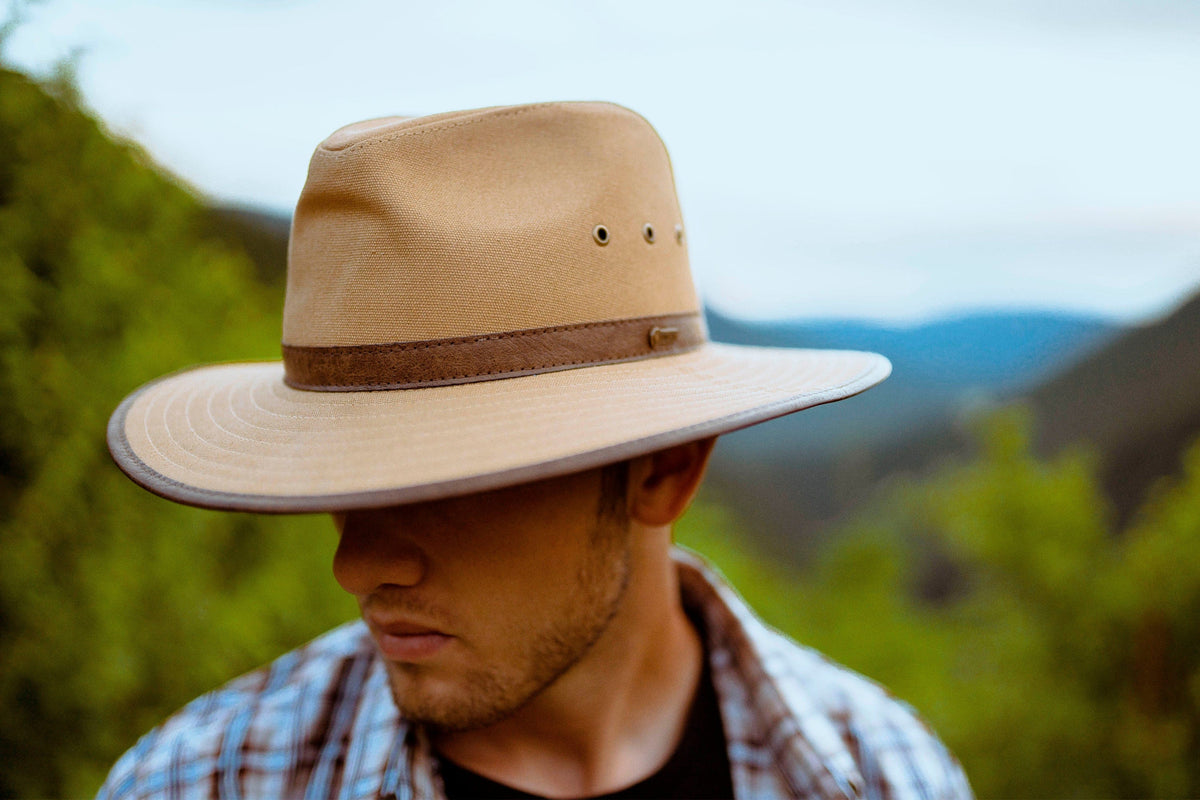 Outback Trading Co Flinders Canvas Hat - 3