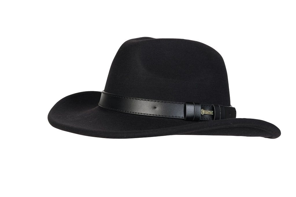 Outback Trading Co Haddad Wool Hat - Black