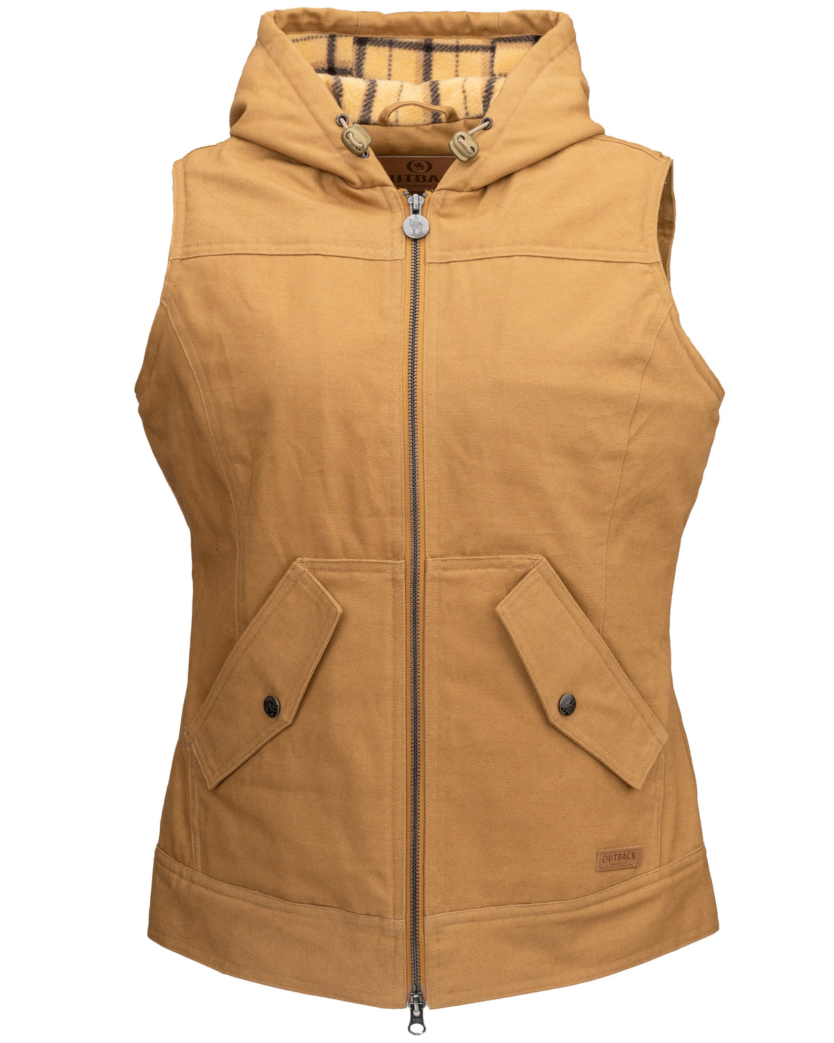 Outback Trading Co Heidi Vest in Canvas