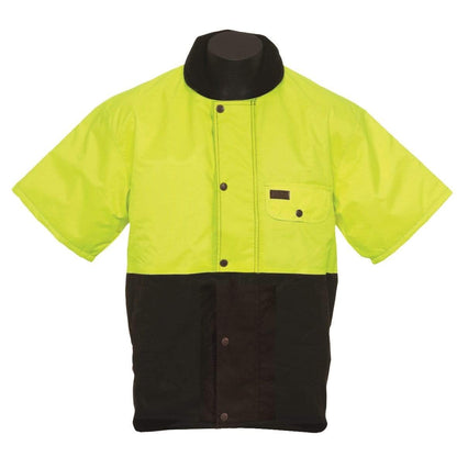 Outback Trading Co Hi-Vis 1/2 Sleeved Vest - Yellow