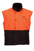 Outback Trading Co Hi-Vis Oilskin Vest - Orange