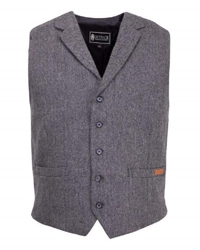 Outback Trading Co Jessie Vest - Charcoal