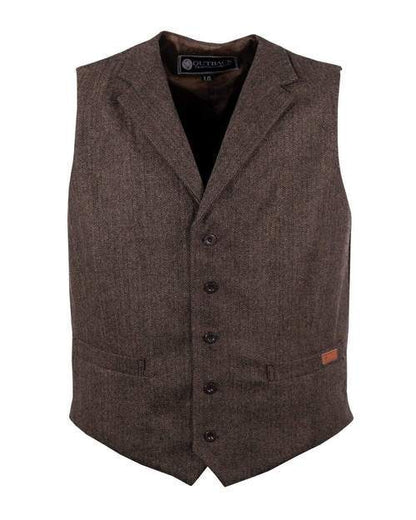 Outback Trading Co Jessie Vest - Dark Brown
